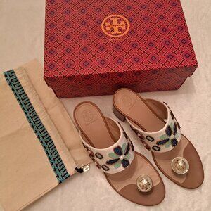 Tory Burch Estella vegan leather sandals size 9.5